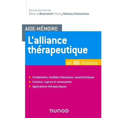 预订 L’alliance thérapeutique en 66 notions 66 个概念的*联盟: 9782100820887