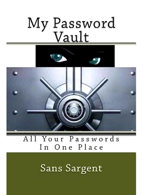 预订 My Password Vault: All Your Passwords In One Place: 9781511885324