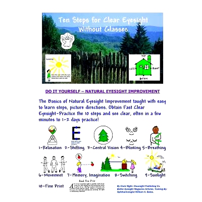 预订 Ten Steps for Clear Eyesight Without Glasses: A Quick Course: 9781466356177