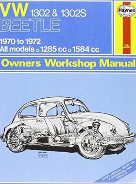 [预订]VW 1302 & 1302S (70 - 72) Haynes Repair Manual 9780857335807