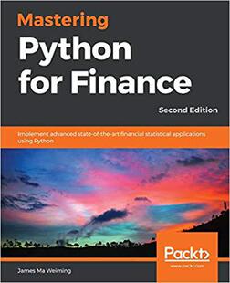 【预售】Mastering Python for Finance