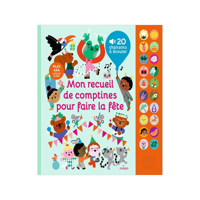 法国节日童谣点读发声书法语