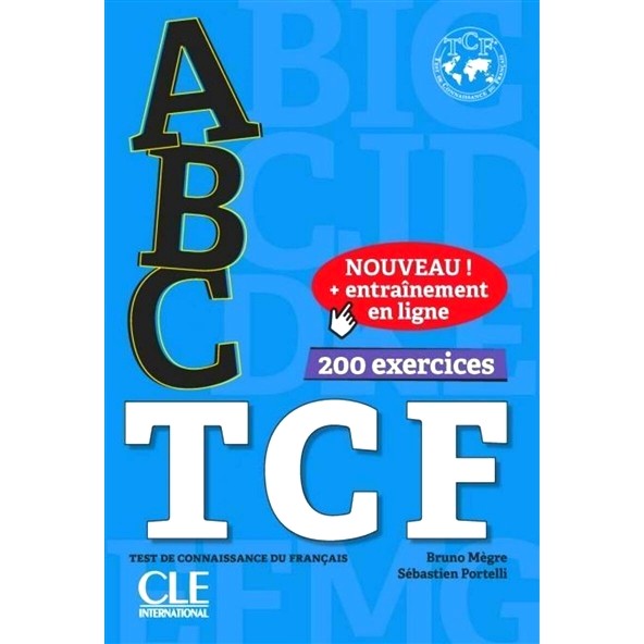 现货 ABC TCF考试练习册 200题 法国原版教辅书 法语原版 出国考试书 ABC TCF