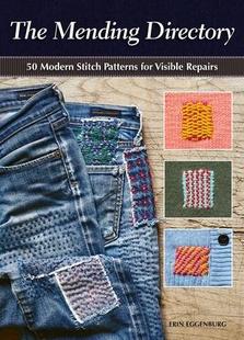 Stitch 预订 Patterns Repairs Mending Visible The 9781947163829 Directory for Modern