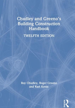 【预订】Chudley and Greeno’s Building Construction Handbook