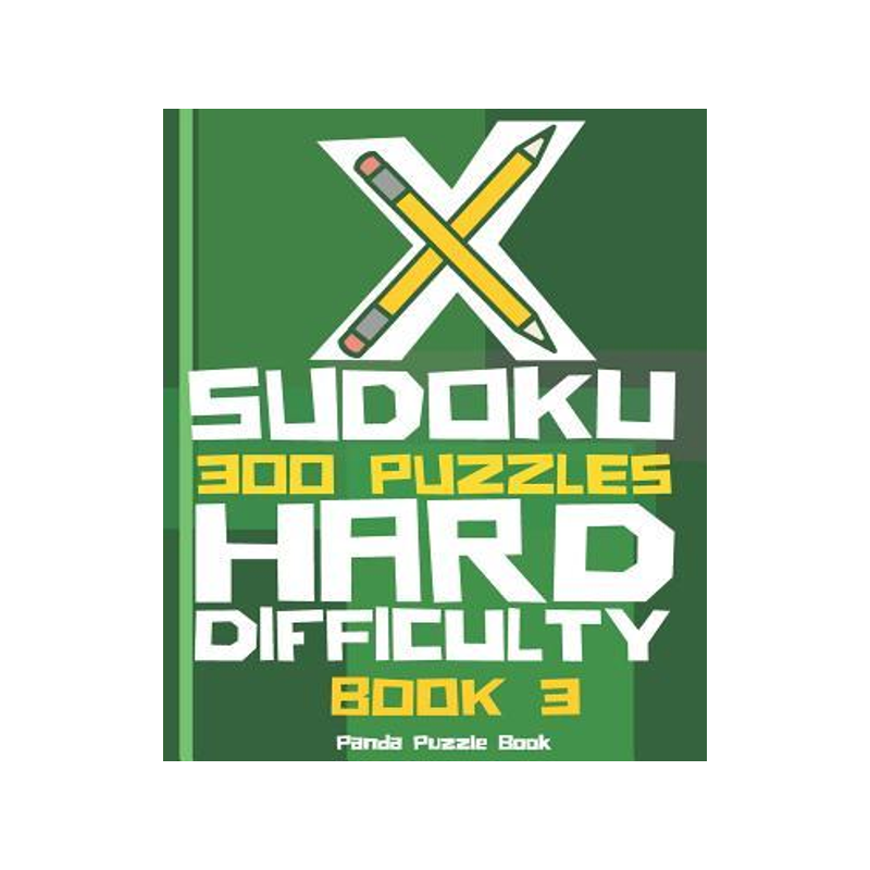 [预订]X Sudoku - 300 Puzzles Hard Difficulty - Book 3: Sudoku Variations - Sudoku X Puzzle Books 9781078375948