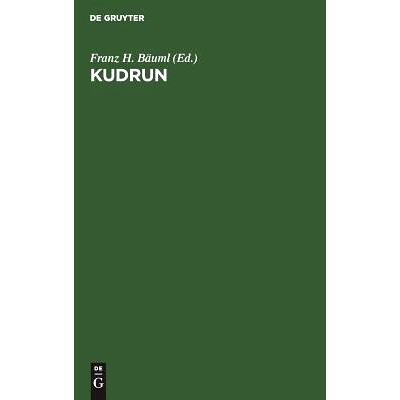 预订 Kudrun: Die Handschrift: 9783110003765