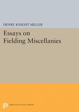 【预订】Essays on Fielding Miscellanies