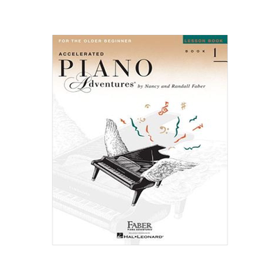1级课本 国际版 菲伯尔钢琴快速教程 英文原版 Accelerated Piano Adventures for the Older Beginner
