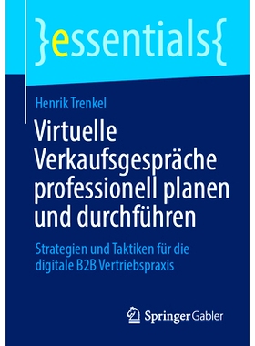 预订 Virtuelle Verkaufsgespräche professionell planen und durchführen: 9783658431433
