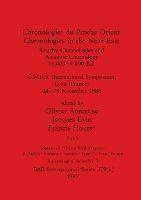 [预订]Chronologies du Proche Orient / Chronologies in the Near East, Part ii: Relative Chronologies and Ab 9781407389769