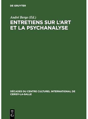 预订 Entretiens sur l’art et la psychanalyse: 9783111046471