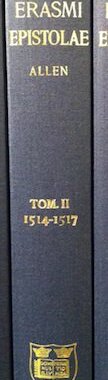 【预订】Opus Epistolarum Des. Erasmi Roterodami: Volume II: 1514-1517