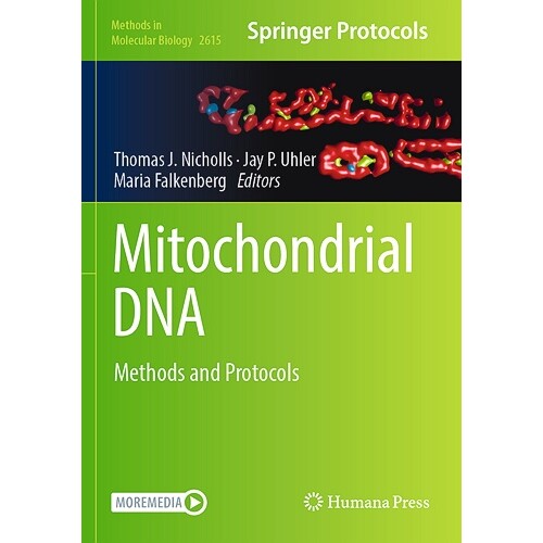 预订 Mitochondrial DNA Methods and Protocols 线粒体 DNA：方法与协议 9781071629246