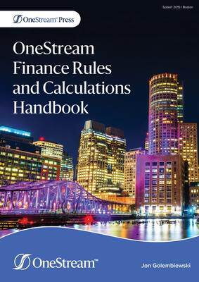 [预订]OneStream Finance Rules and Calculations Handbook 9781838252854