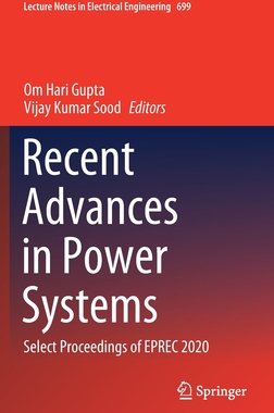 【预订】Recent Advances in Power Systems