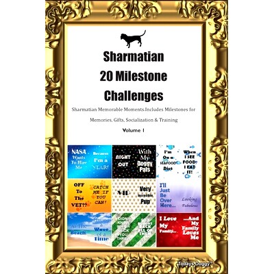 预订 Sharmatian 20 Milestone Challenges Sharmatian Memorable Moments. Includes Milestones for Memories, Gifts, Socializa