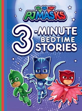 【预订】Pj Masks 3-Minute Bedtime Stories