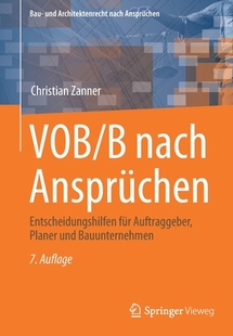 nach Architektenrecht Zanner 7.Aufl. und VOB Bau 预订 Ansprüchen