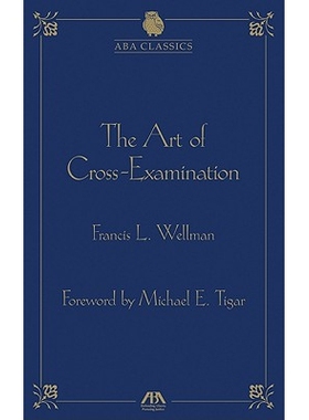 预订 The Art of Cross-Examination: 9781604423891