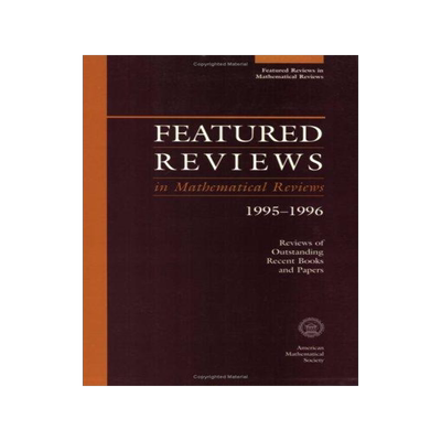 [预订]Featured Reviews in Mathematical Reviews 1995-1996 9780821807712