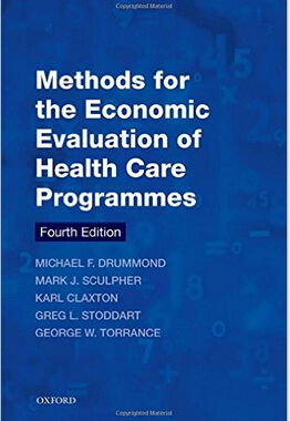 现货 英文原版 医疗保健计划的经济评价方法 Methods for the Economic Evaluation of Health Care Programmes