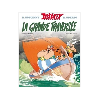 法语原版 高卢英雄历险记22：漂向新大陆  Une aventure d'Astérix Vol.22：La grande traversée  法国比