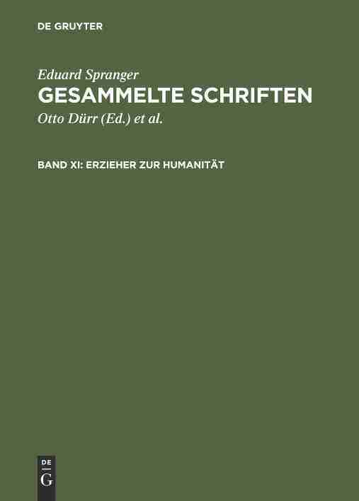 【预订】Erzieher zur Humanität 9783111248967