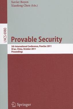 【预订】Provable Security