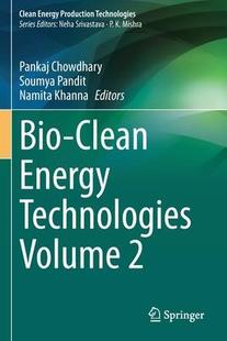 Clean Energy Technologies Bio Volume 9789811680960 预订