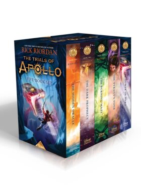 现货阿波罗的试炼5册套装 波西杰克逊作者 Rick Riordan 英文原版 The Trials of Apollo 5-Book Paperback Boxed Set