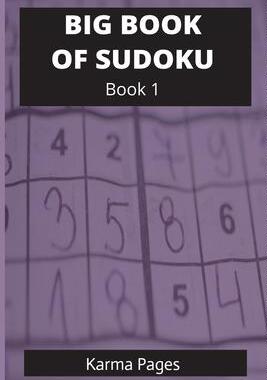 [预订]Karma Pages Big Book of Sudoku Book 1 9798396062863