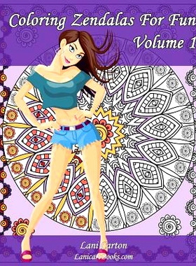 预订 Coloring Zendalas For Fun - Volume 1: Adult Coloring Book: 9781533690739