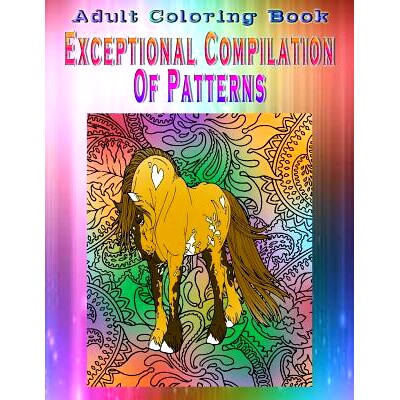 预订 Adult Coloring Book Exceptional Compilation Of Patterns: Mandala Coloring Book: 9781533264572