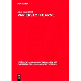 nach dem Issenmann Papierstoffgarne 9783112714126 Türk Zellulongarne Spinnverfahren 预订 Nass