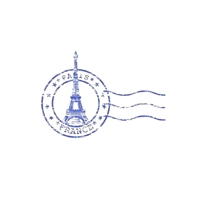 预订 paris France postage stamp creative blank page journal: paris France postage stamp creative blank page journal: 978