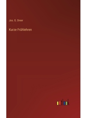 预订 Kurze Frühlehren: 9783368555481