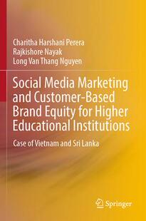 Marketing Based 预订 Media Educational 9789811950193 Higher and Social Equity Brand Customer Institutions for