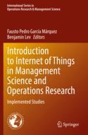 【预订】Introduction to Internet of Things in Management Science and Operati 9783030746469