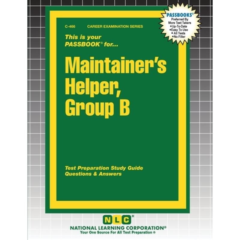 预订 Maintainer’s Helper, Group B 9781799304661