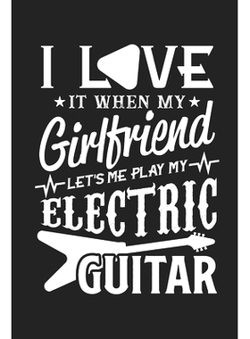 预订 I love it when my girlfriend let’s me play my electric guitar: Guitar Tabs to learn and play for women and men: 97