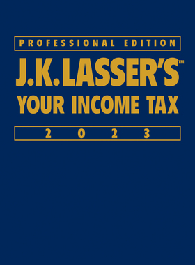 [预订]J.K. Lasser’S Your Income Tax 2023, Professional Edition