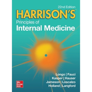 预售 Harrison’s Principles of Internal Medicine, Twenty-Second Edition (Vol.1 & Vol.2): 9781265979317