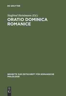 【预订】Oratio Dominica Romanice 9783484522190