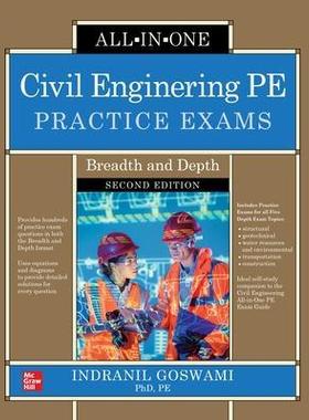 [预订]Civil Engineering Pe Practice Exams: Breadth and Depth, Second Edition 9781260466928