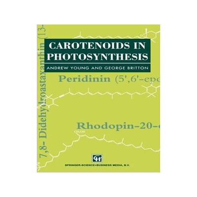 [预订]Carotenoids in Photosynthesis 9780412562501