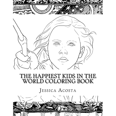 预订 The Happiest Kids in the World Coloring Book: 9781545292259