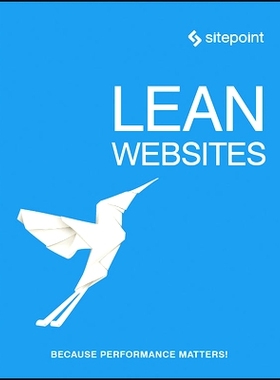 预订 Lean Websites: Because Web Performance Simply Matters