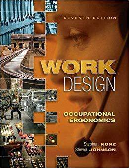 【预售】Work Design: Occupational Ergonomics