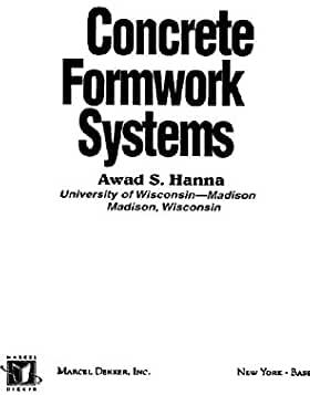 【预订】Concrete Formwork Systems
